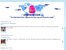 Tablet Screenshot of jardness.com